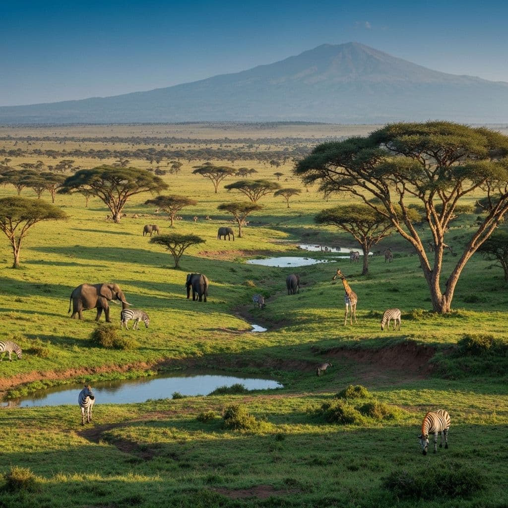Kenya - East Africa safari destination with First-time safari travelers, Wildlife photography enthusiasts, Family safari adventures, Luxury travel experiences, Cultural immersion trips, Beach and bush combinations